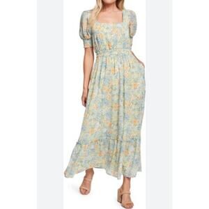 Lost + Wander Mountain Bloom Maxi Dress Size Large